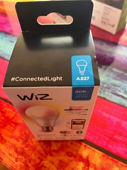 Smart žiarovka Wiz wifi LED RGB E27 - 4