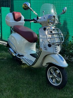 PREDAM KRASNY SKUTER VESPA PRIMAVERA 125ie 3V - 4
