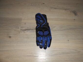 Predam uplne nove kozene moto rukavice IXS o velkosti M-9 - 4