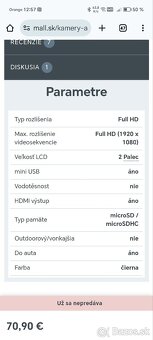 Mivue C 325 kamera do auta - 4