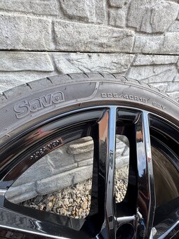 Disky Dezent R18 TR Black 5x 112 + Sava 225/40 R18 dot 21 - 4