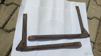 Držiak klzakov ČZ 150c/ perak+ vpzery blatníka - 4