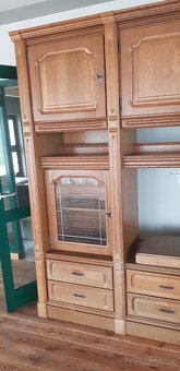 Obývacia stena masív dub - 4