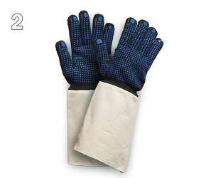 Pekárske rukavice, rôzne druhy - 4