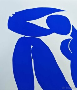 Henri Matisse - Modrý akt IV (bez rámu) - 4