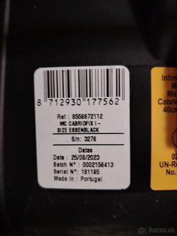 Maxi cosi cabriofix i-size plus isofix základňa - 4