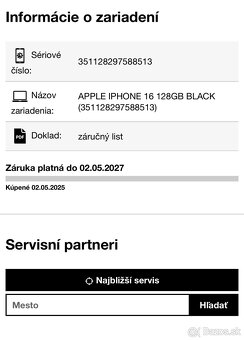 iPhone 16 128GB Black - nerozbalený, nový - 4