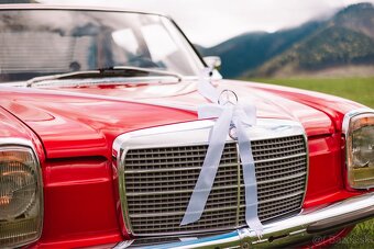 Svadobné auto Mercedes w115 - 4