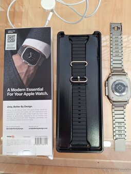 Apple Watch Ultra 49mm, Titanové - 4