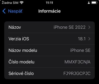 Predám iPhone SE 2022 (3. generácia) - 4