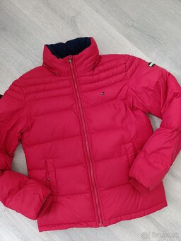 Dievčenská zimná bunda TOMMY HILFIGER -veľ 164 - 4