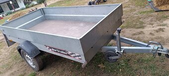 Privesny vozik 750kg s TP ,SPZ 247x122 cm - 4