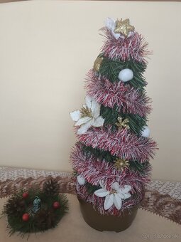 Vianočné ozdoby na stôl - 4