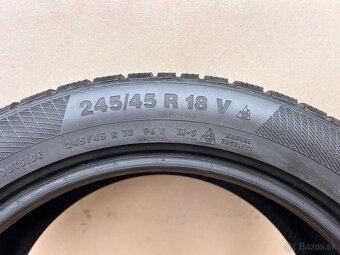 Zimné pneumatiky 245/45 R18 Continental sada - 4