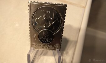 Strieborná plaketa. - 4