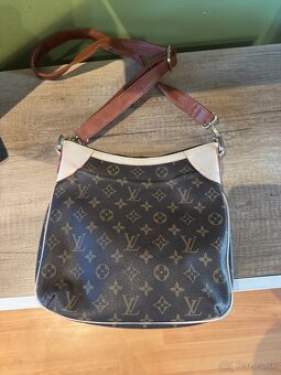 Veľká hnedá crossbody lv kabelka - 4