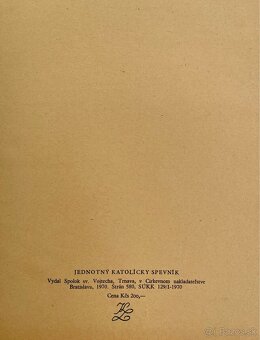 Jednotný katolícky spevník z r. 1970 - 4