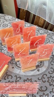 Svadobná výzdoba - zasadací poriadok, uvítaciu tabuľa - 4