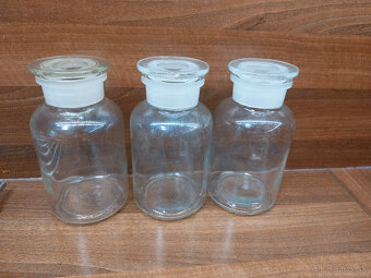 prachovnice - flaše so zábrusom - 4