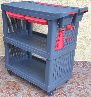 Plastová skrinka, polička, regál, zn. KETER - 4