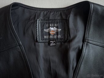 HARLEY DAVIDSON® kožená vesta 2XL - 4