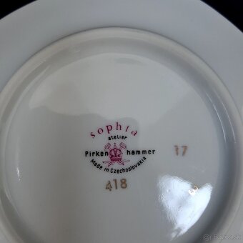 porcelánová sada 6+6 - 4