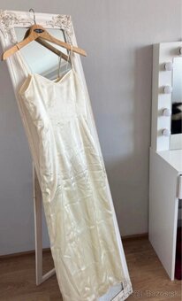 Satenove formalne šaty VL - XS - 4