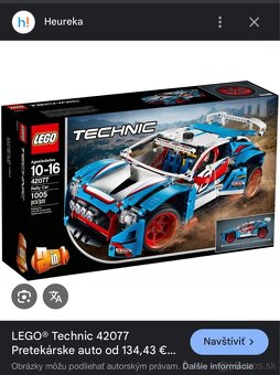 Predám lego technic auto - 4