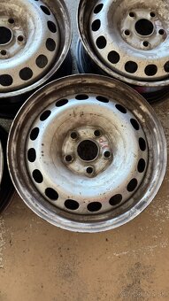 Plechové disky 5 x 112 6J x R15 et47 - 4