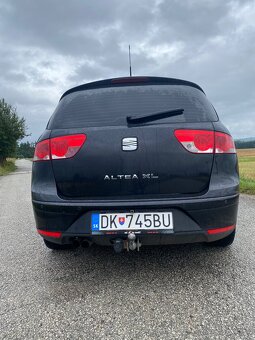 Seat Altea XL 1.8TSI 118kw, DSG7,6/2010, čierna met. 215 tkm - 4