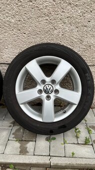 ⭐Originál ALU Disky VW R16 + Letné Pneumatiky Nexen⭐ - 4