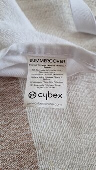 Letné poťahy na autossedačku Cybex Pallas - 4