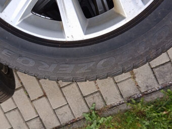 17" ALU orig BMW + 205/60R17 zimné - 4