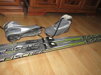 Predam bezkovy set,Fischer,187 cm,SNS,c.38,supiny - 4