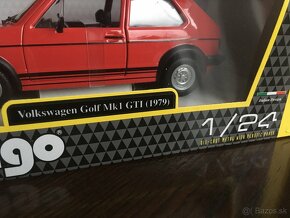 Bburago Volkswagen Golf MK1 GTI 1:24, Nový, zabalený - 4