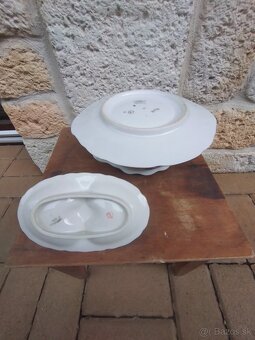 Predam stary porcelanovy omacnik a solnicku - 4