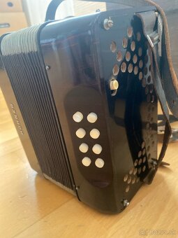 Heligonka Liliput Hohner Preciosa (oprava)B/Es - 4