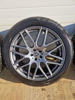 Sada 22" Mercedes disky + zimní pneu Continental WinterCont - 4
