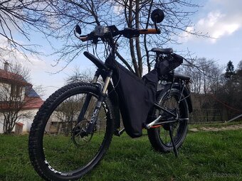 Elektromotorka 5000W / skladaci a rýchly postapo ebike - 4