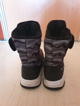 Detské zateplené čižmy/snehule Alpine Pro č. 35 - 4