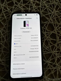 Predám,vymenim Samsung a35 5G - 4