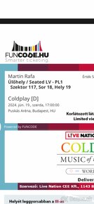 ★★ Coldplay Budapešť 19.6. - Sektor 117 ★★ - 4