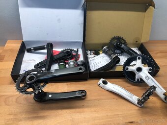 Rôzne kľuky, prevodníky, kazety, reťaze Shimano Xtr, Race Fa - 4