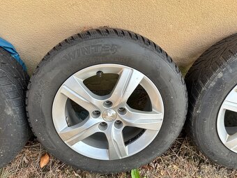 originál elektróny peugeot + zimne gumi 215/60/r16 - 4