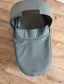 Cybex cot lux 2023 blue mind modrá vanička - 4