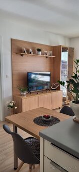 2-izbový, kompletne zariadený byt, 56 m², novostavba
- 4