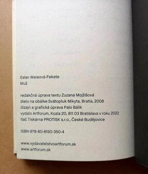 Ester Weissová-Fekete: MUŽ - 4