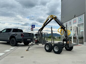 Vývozka - príves na drevo JANSEN HRW-30 3T - 4