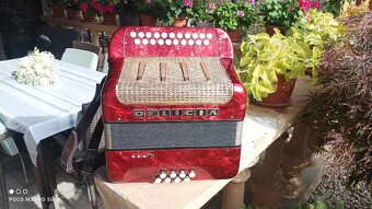 Harmonika-Heligonka.Delícia Favorit 1, C-F,Trojhlasná. - 4