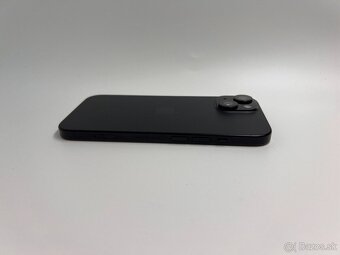 IPHONE 15 BLACK 128GB ZÁRUKA - VEĽMI PEKNÝ STAV - 4